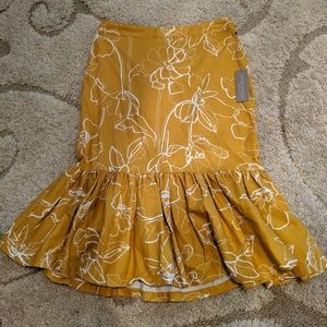 Eva Mendes Violetta Flounced Skirt